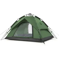 Намет чотиримісний автоматичний Naturehike NH21ZP008 темно-зелений