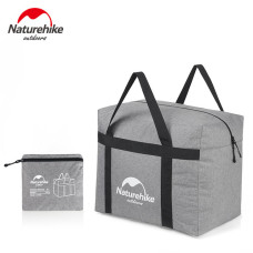 Сумка-баул для зберігання портативна Naturehike NH17S021-M, 45 л, світло-сірий