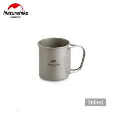 Кружка титанова з ручкою 200 мл Naturehike NH20CJ005